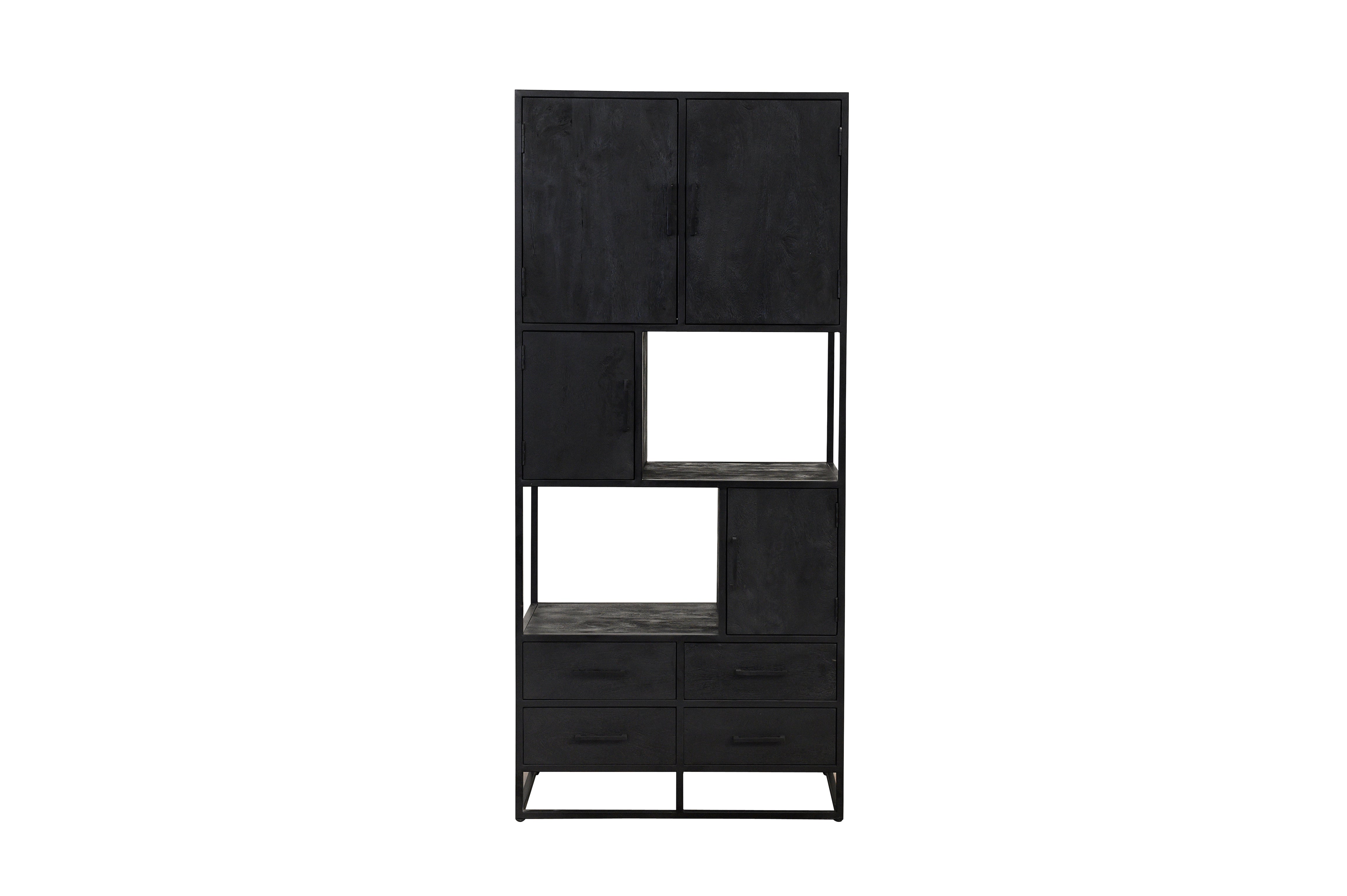 Mangohouten Vakkenkast Brendon 90 cm