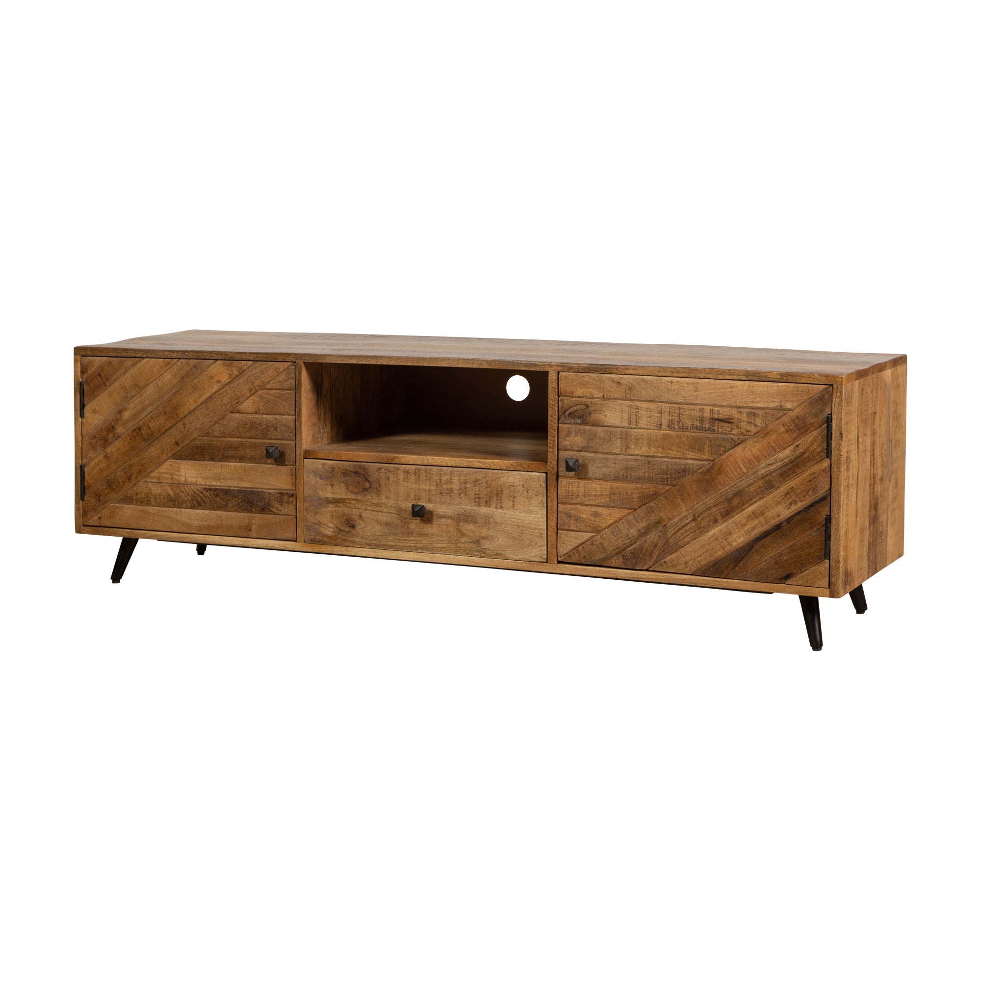 Mangohouten TV Meubel Fiona 165 cm