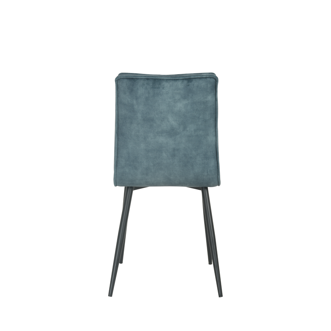 Eetkamerstoel donkerblauw 