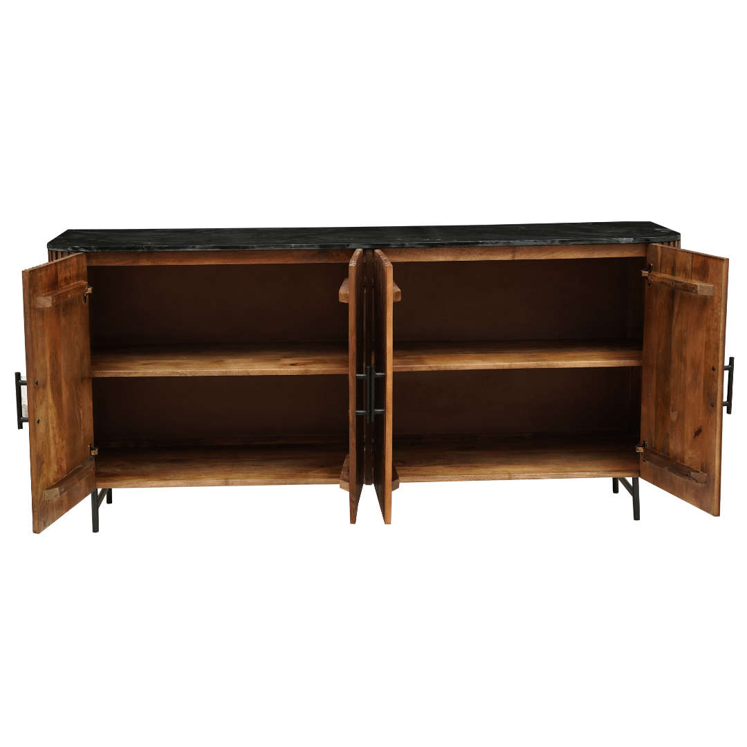Mangohouten Dressoir Levi 180 cm