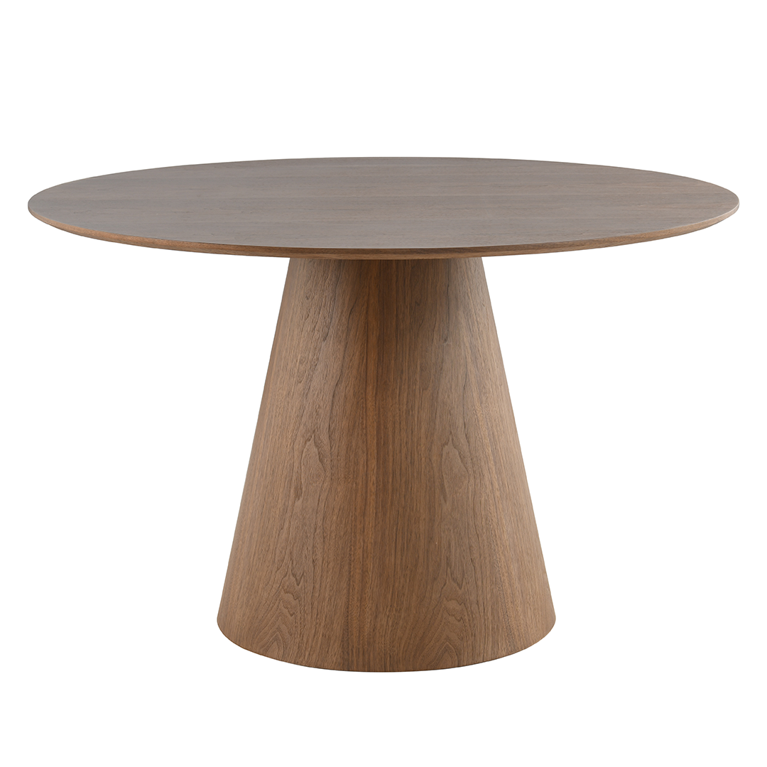 Eettafel Rond Olivia 120 cm Walnoot