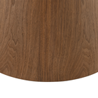 Eettafel Rond Olivia 120 cm Walnoot