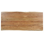 Acaciahouten Eettafel Rechthoek Edge 220x100 cm