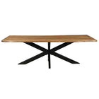 Acaciahouten Eettafel Rechthoek Edge 240x100 cm