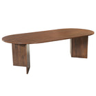 Mangohouten Eettafel Eilis 260x120 cm Walnoot