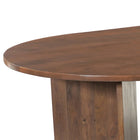 Mangohouten Eettafel Eilis 260x120 cm Walnoot