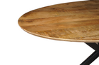 Mangohouten Eettafel Ovaal Julia 300x130 cm (2,5 cm)