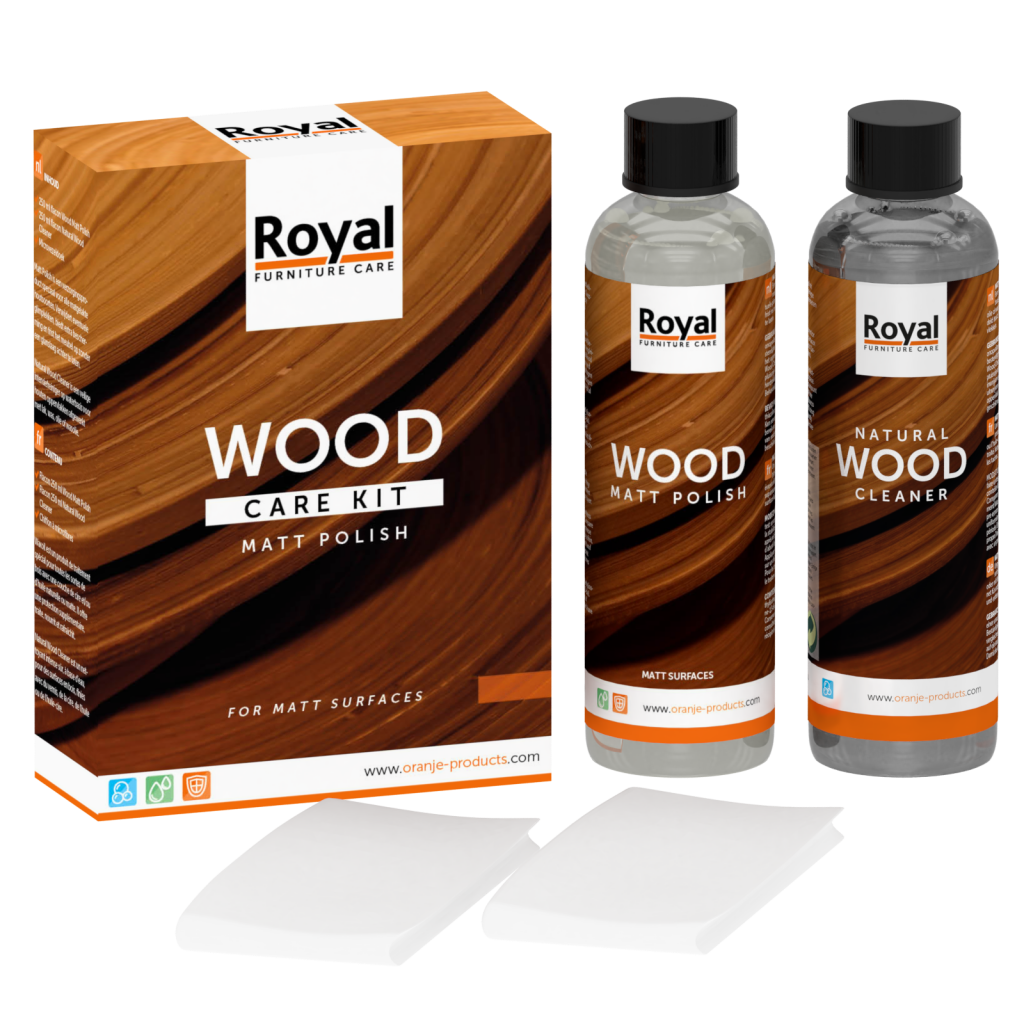 Wood Care Kit matt polish 