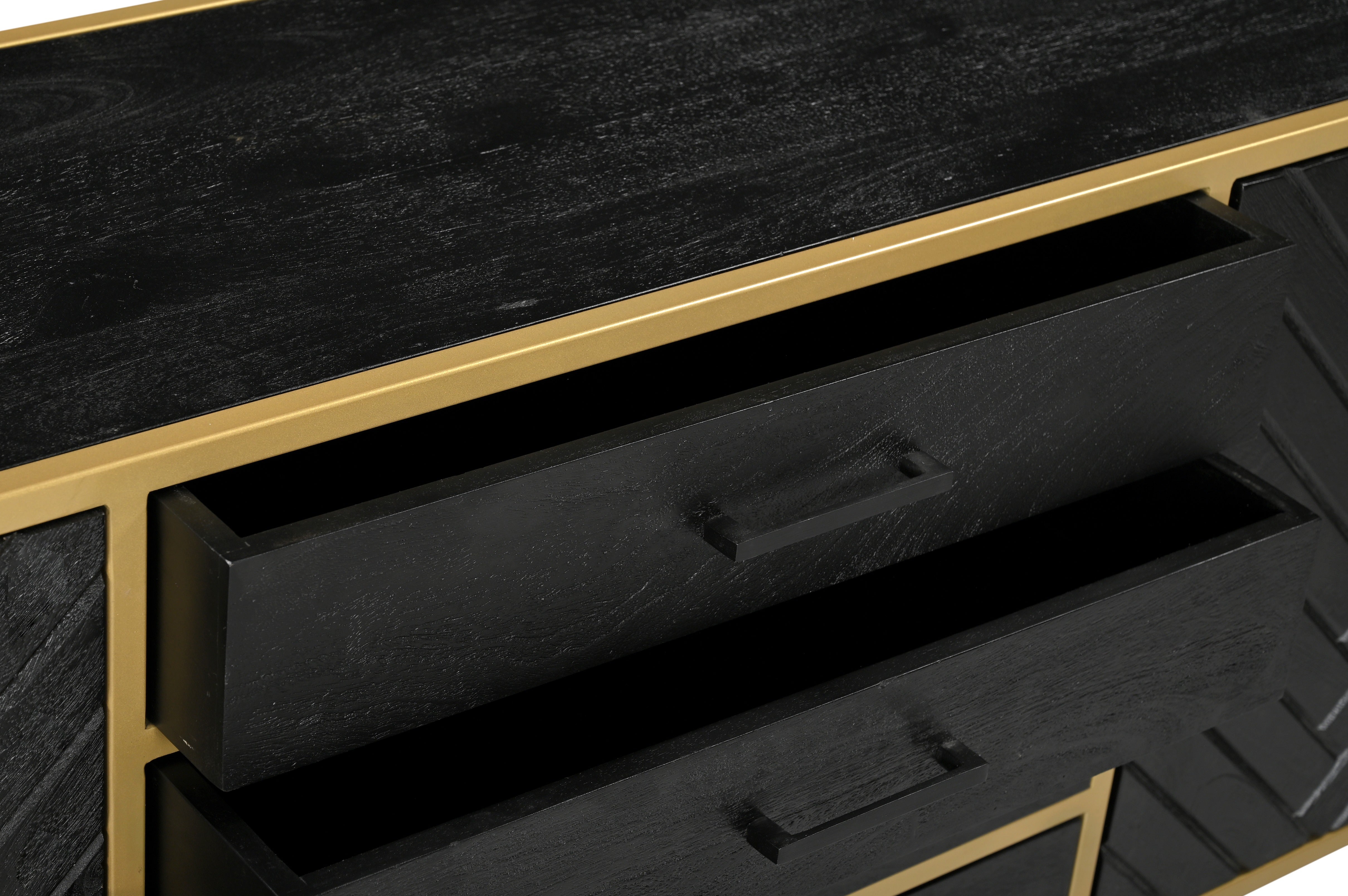 Mangohouten Dressoir Fingula 210 cm