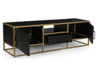 Mangohouten TV Meubel Fingula 165 cm