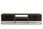 Mangohouten TV Meubel Fingula 210 cm