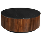 Mangohouten Salontafel Rond Levi 105 cm