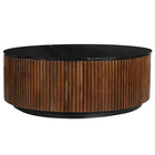 Mangohouten Salontafel Rond Levi 105 cm