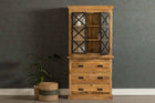Mangohouten Buffetkast Milan 100 cm en 3 lades X