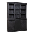 Mangohouten Buffetkast Milan 160 cm X Zwart