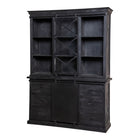 Mangohouten Buffetkast Milan 160 cm X Zwart