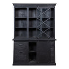 Mangohouten Buffetkast Milan 160 cm X Zwart