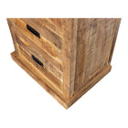 Mangohouten Buffetkast Milan 65x200 cm Recht
