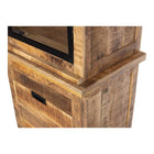 Mangohouten Buffetkast Milan 65x200 cm Recht