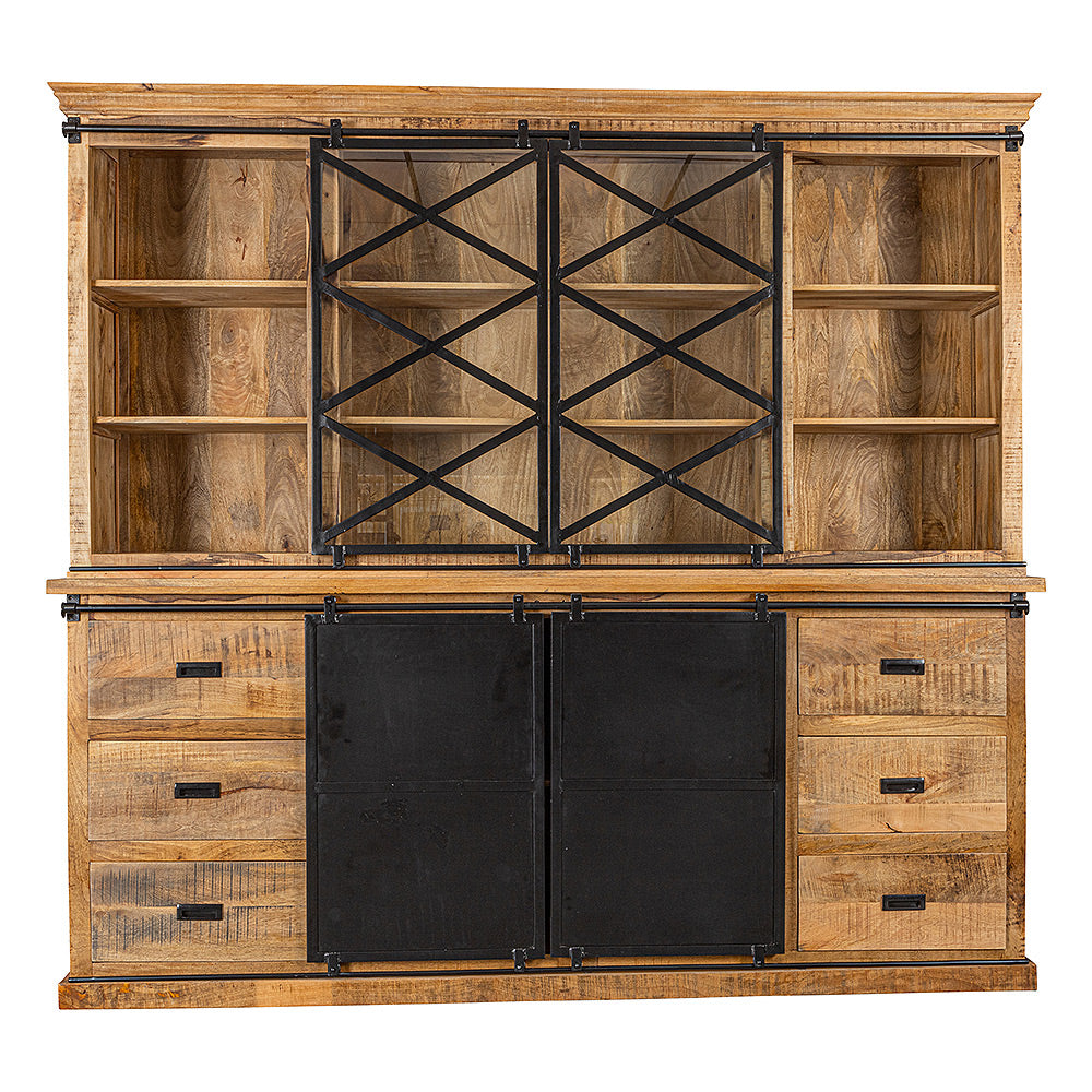Mangohouten Buffetkast Milan 190 cm X