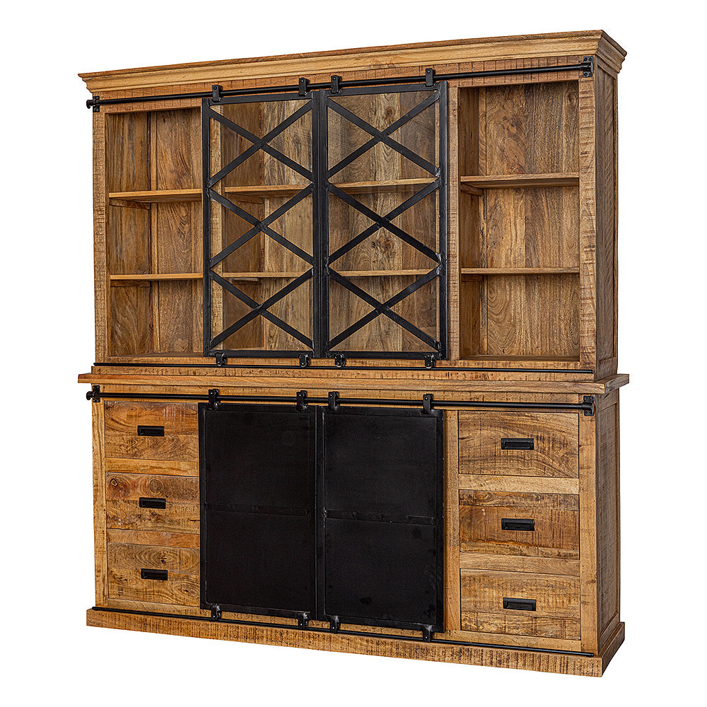 Mangohouten Buffetkast Milan 260 cm X