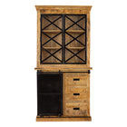 Mangohouten Buffetkast Milan 100 cm met Deurtjes X
