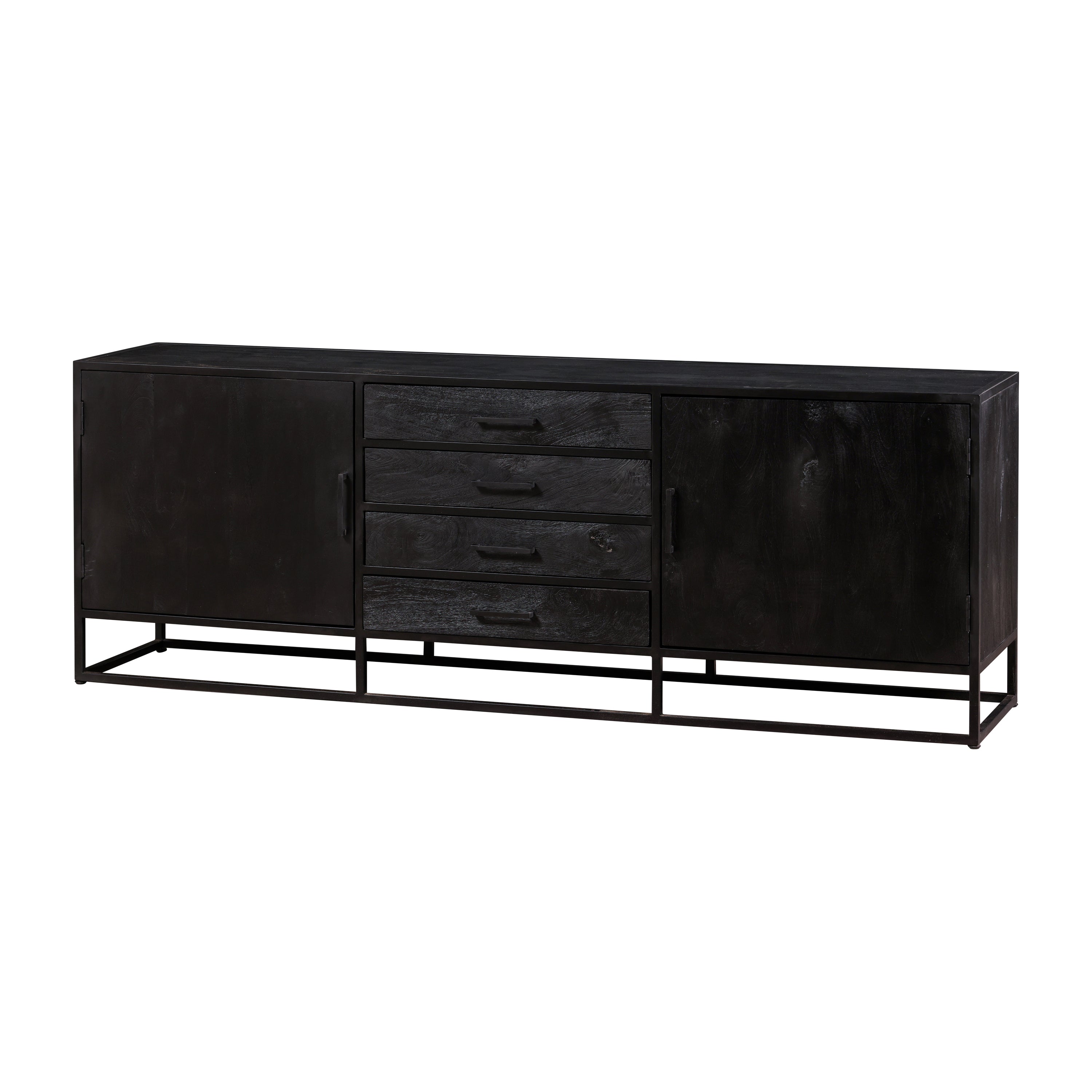 Mangohouten Dressoir Brendon 210 cm