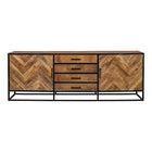 Mangohouten Dressoir Gwenn 210 cm