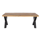 Mangohouten Eettafel Rechthoek Cedric 260x100 cm (6cm)