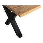 Mangohouten Eettafel Rechthoek Cedric 280x100 cm (6cm)
