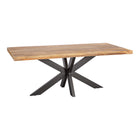 Mangohouten Eettafel Rechthoek Donald 280x120 cm (6cm)