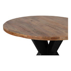 Mangohouten Eettafel Rond Tara 120 cm (5cm)