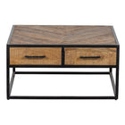Mangohouten Salontafel Gwenn 80x80 cm