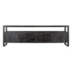 Mangohouten TV Meubel Britt 220 cm Zwart