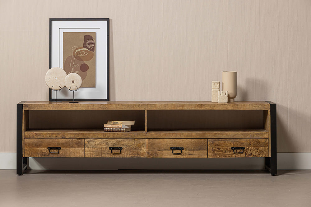 Mangohouten TV Meubel Britt 220 cm