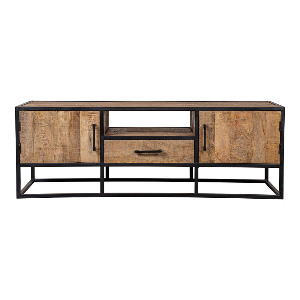 Mangohouten TV Meubel Lowen 165 cm