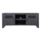 Mangohouten TV Meubel Tristan 150 cm Zwart