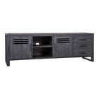 Mangohouten TV Meubel Tristan 180 cm Zwart