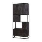 Mangohouten Vakkenkast Brendon 90 cm