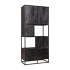 Mangohouten Vakkenkast Brendon 90 cm
