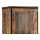 Mangohouten Vitrinekast Owen 95 cm