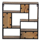 Mangohouten Wandrek Bowi 80x80 cm