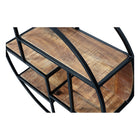 Mangohouten Wandrek Bowi Rond 60 cm