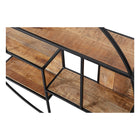 Mangohouten Wandrek Bowi Rond 80 cm