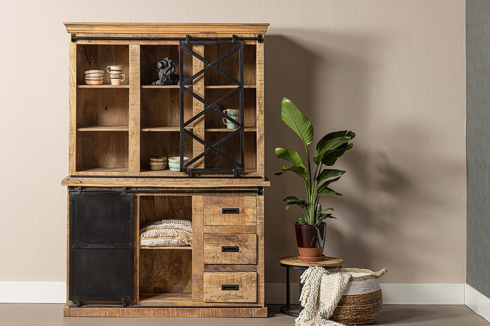 Mangohouten Buffetkast Milan 160 cm X