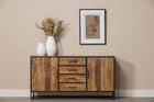 Mangohouten Dressoir Lowen 165 cm