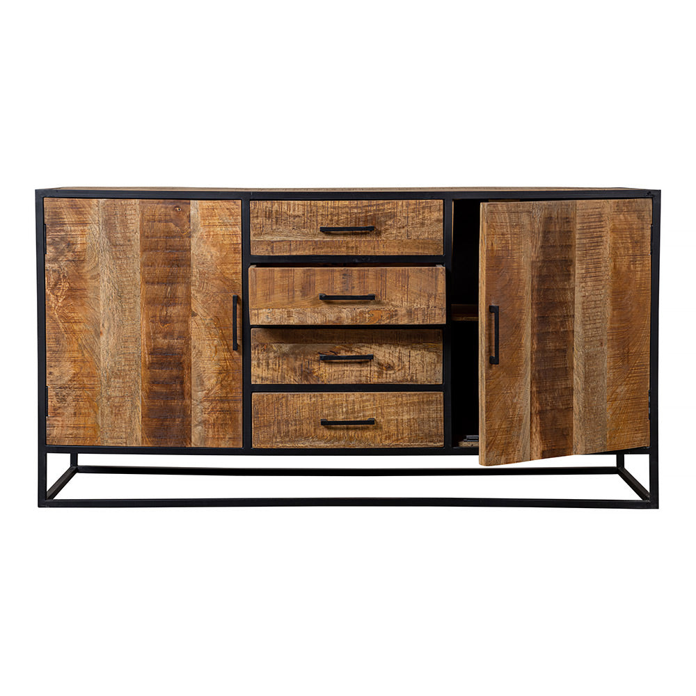 Mangohouten Dressoir Lowen 165 cm