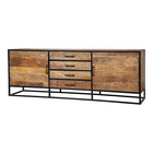 Mangohouten Dressoir Lowen 210 cm