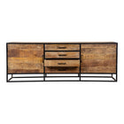 Mangohouten Dressoir Lowen 210 cm