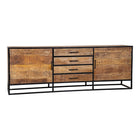 Mangohouten Dressoir Lowen 210 cm